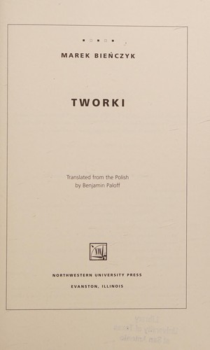 Cover for Tworki (Writings from an Unbound Europe)