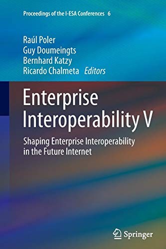 Cover for Enterprise Interoperability V