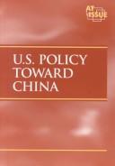 Cover for U.S. policy toward China