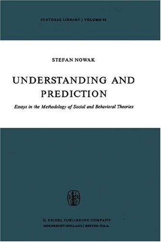 Cover for Understanding and Prediction