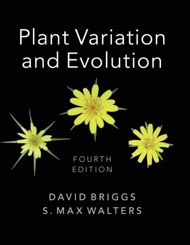 Cover for Plant Variation and Evolution