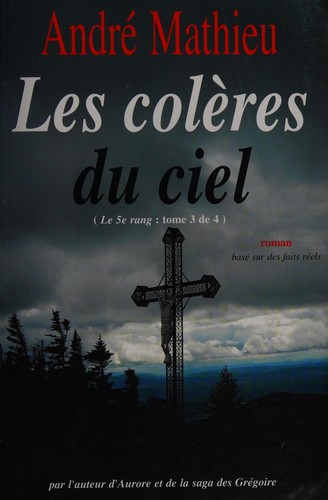 Cover for Les colères du ciel