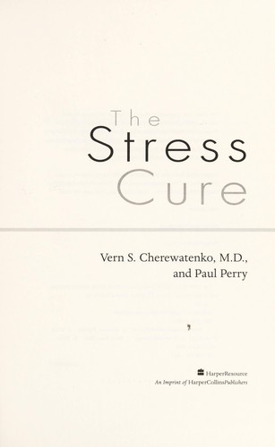 Cover for The stress cure