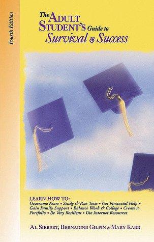 Cover for The adult student's guide to survival & success