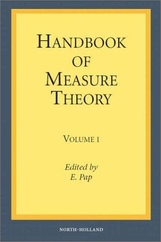 Cover for Handbook of Measure Theory