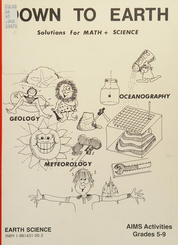 Cover for Down to Earth: Solutions for Math Science Book 6 