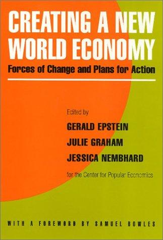 Cover for Creating a New World Economy