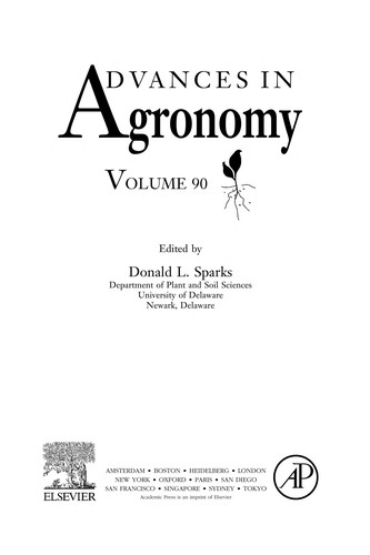 Cover for Advances in Agronomy, Volume 90 (Advances in Agronomy)
