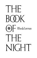 Cover for The book of the night