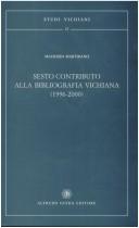 Cover for Sesto contributo alla bibliografia vichiana