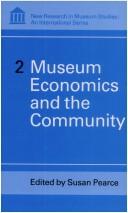 Cover for Museum economics and the community