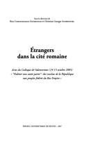 Cover for Étrangers dans la cité romaine