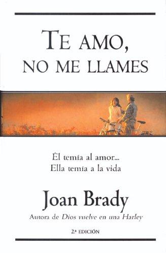 Cover for Te amo, no me llames