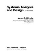 Cover for Systems Analysis and Design Th Ird Editi