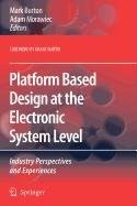 Cover for Platform Based Design at the Electronic System Level
