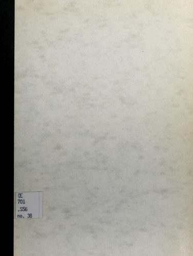Cover for Tertiary and Quaternary brachiopods from the Southwest Pacific