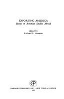 Cover for Exporting America
