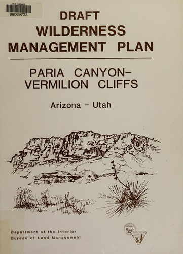 Cover for Paria Canyon-Vermilion Cliffs Wilderness