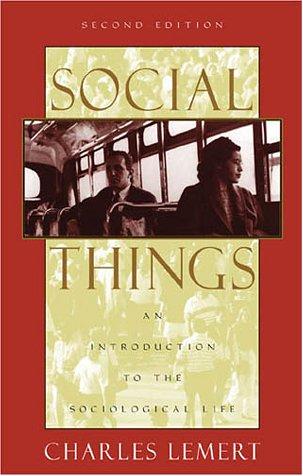 Cover for Social Things