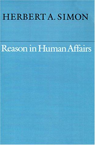 Cover for Reason in Human Affairs (Harry Camp Lectures)