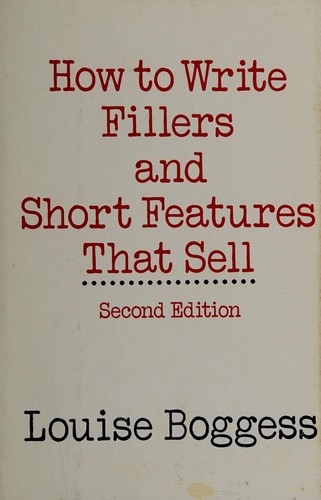 Cover for How to write fillers and short features that sell