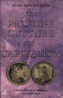 Cover for The Pristine Culture of Capitalism