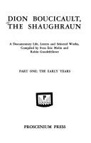 Cover for Dion Boucicault, the Shaughraun
