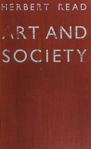 Cover for Art and society