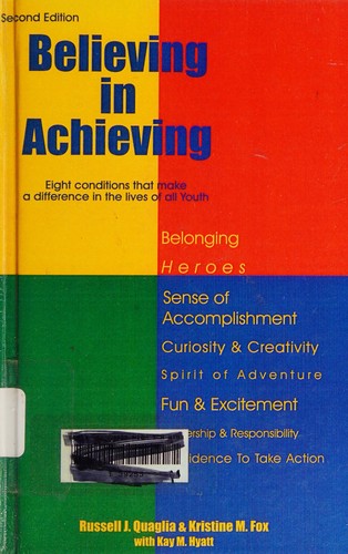 Cover for Believing in achieving