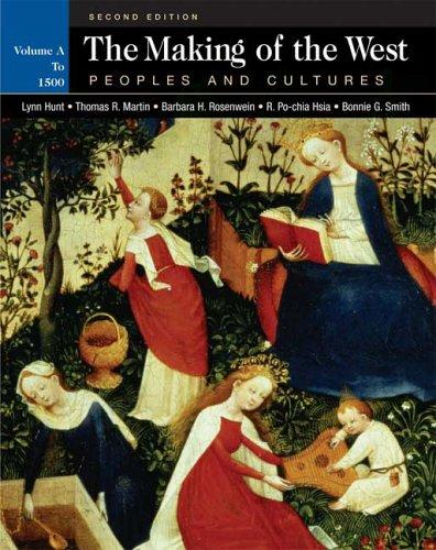 Cover for The Making of the West: Peoples and Cultures, Vol. A