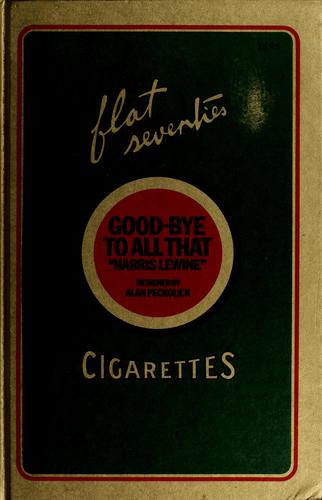 Cover for Good-bye to all that