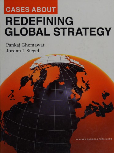Cover for Cases about redefining global strategy