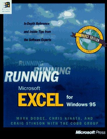 Cover for Running Microsoft Excel for Windows 95