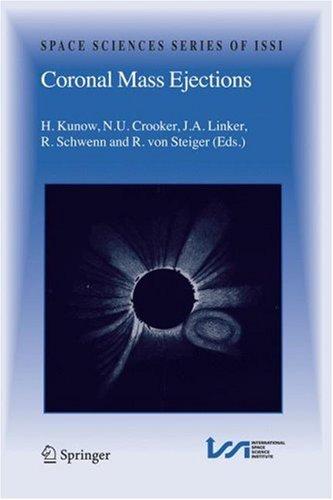 Cover for Coronal Mass Ejections (Space Sciences Series of ISSI)