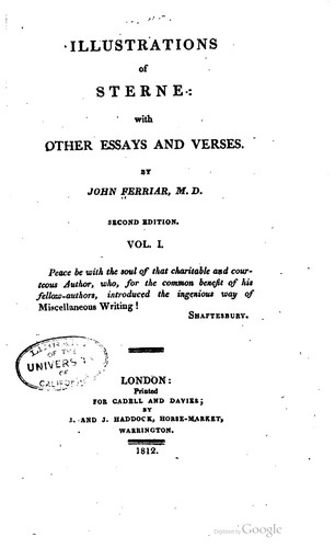 Cover for Illustrations of Sterne