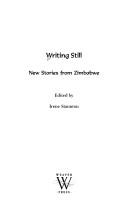 Cover for Writing still