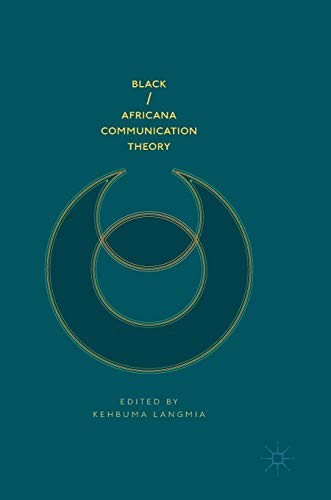 Cover for Black/Africana Communication Theory