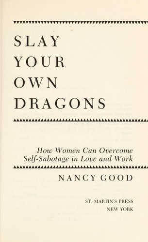 Cover for Slay your own dragons