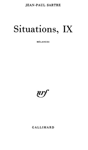 Cover for Situations