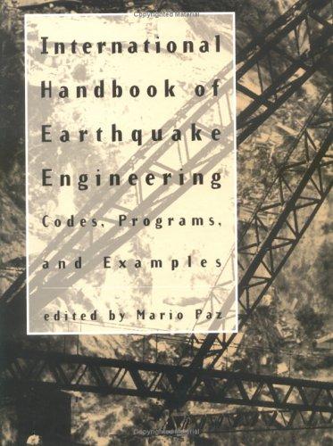 Cover for International handbook of earthquake engineering