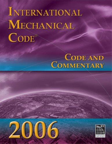 Cover for 2006 International Mechanical Code Commentary