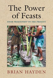 Cover for The power of feasts : from prehistory to the present