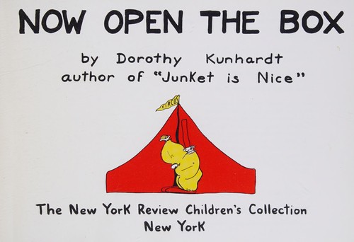 Cover for Now open the box