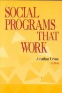 Cover for Social programs that work