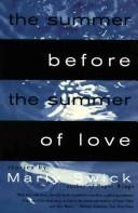 Cover for The Summer Before the Summer of Love