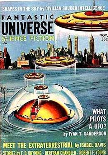 Cover for Fantastic Universe, November 1957