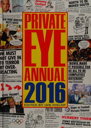 Cover for Private eye annual 2016