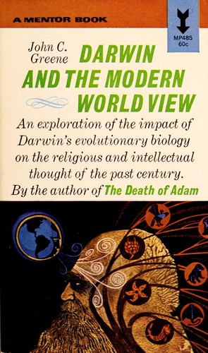 Cover for Darwin and the modern world view.