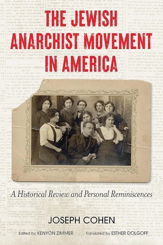 Cover for Jewish Anarchist Movement in America