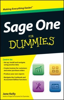 Cover for Sage One For Dummies
